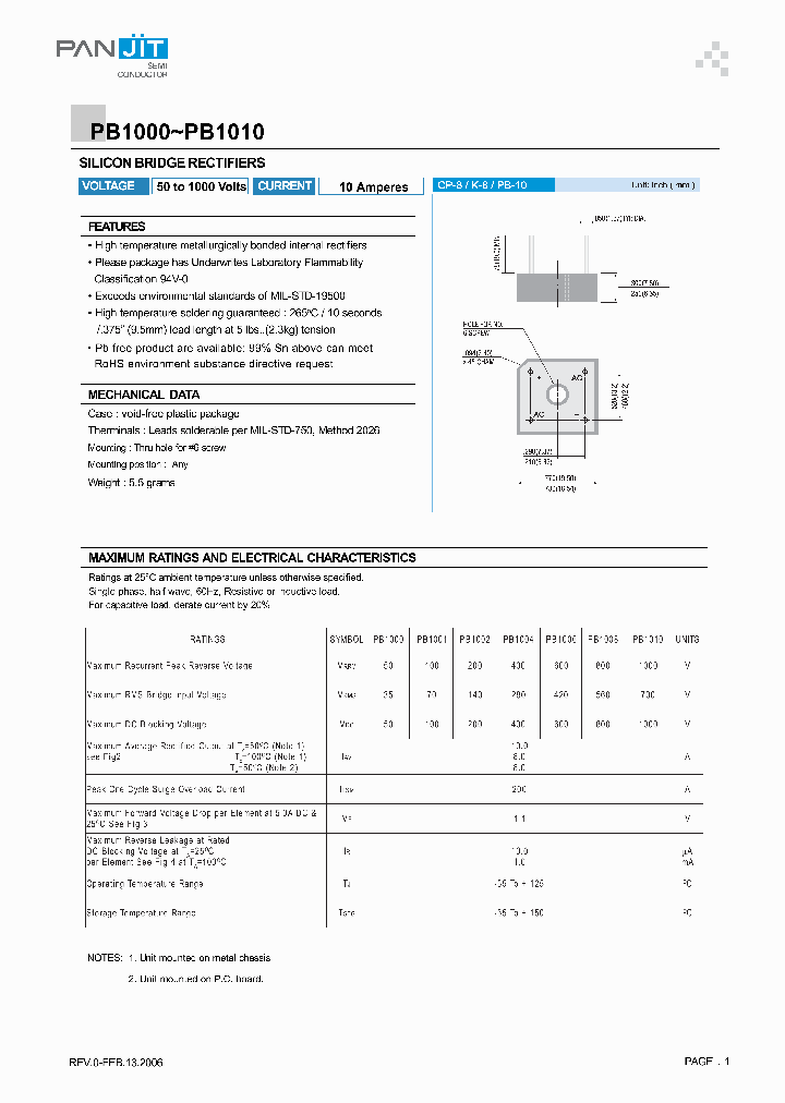 PB1000_4253629.PDF Datasheet