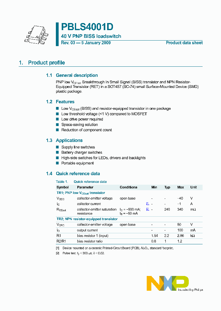 PBLS4001D_4662450.PDF Datasheet