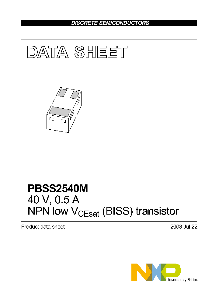 PBSS2540M_4555283.PDF Datasheet