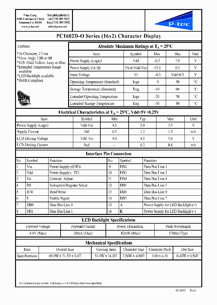 PC1602D-O_4519769.PDF Datasheet