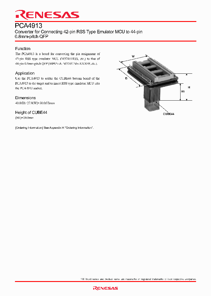 PCA4913_4344520.PDF Datasheet