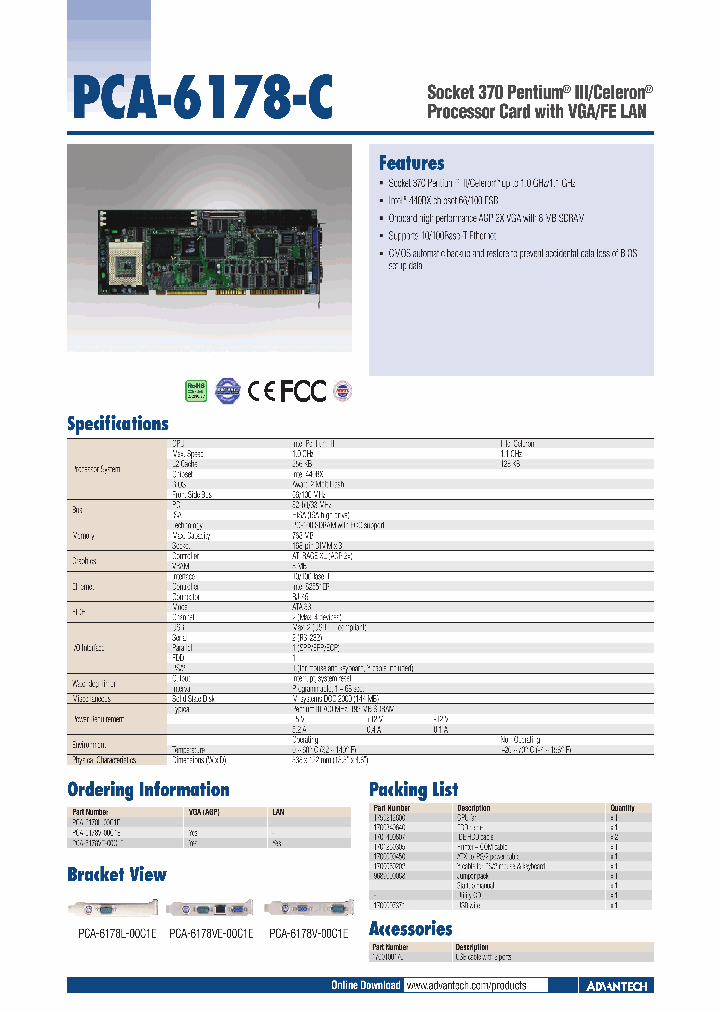 PCA-6178L-00C1E_4715535.PDF Datasheet