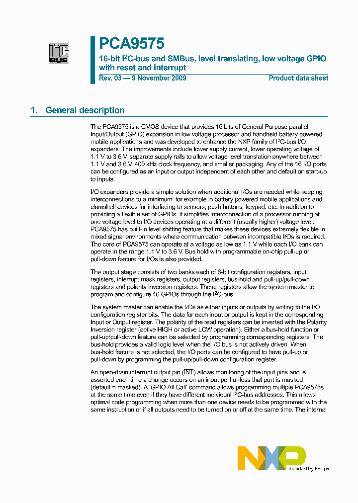 PCA9575_4629379.PDF Datasheet