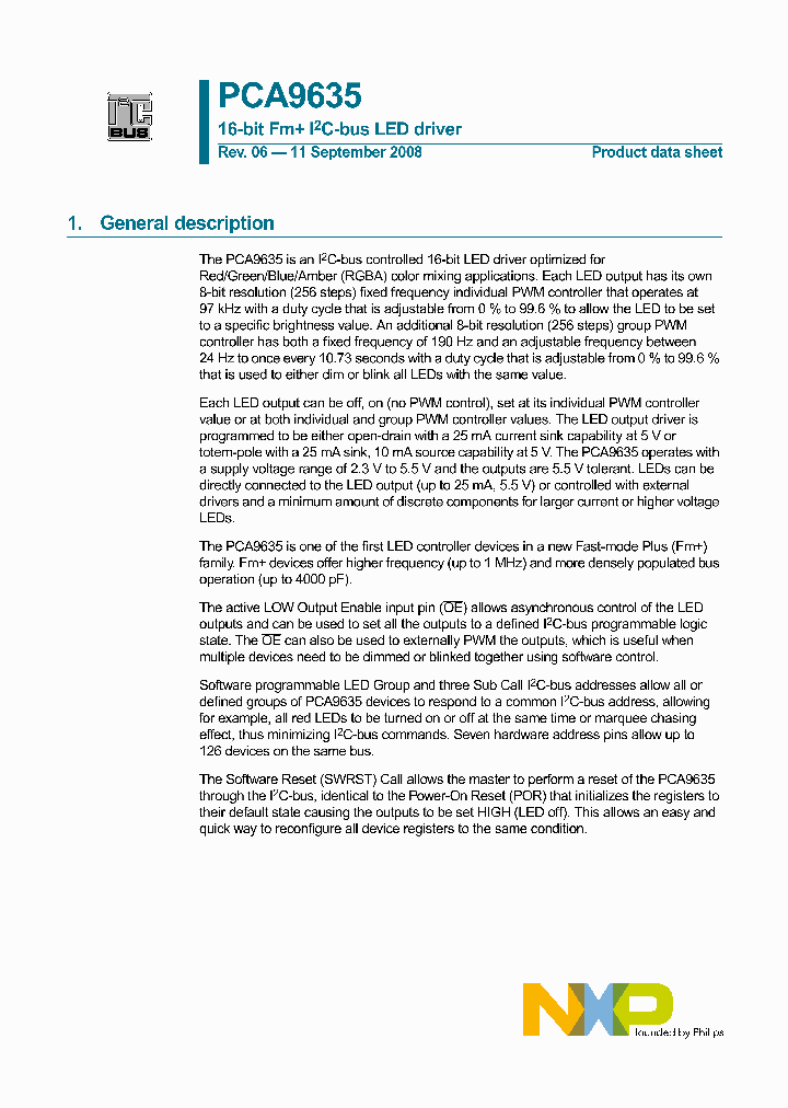 PCA9635PW_4348453.PDF Datasheet