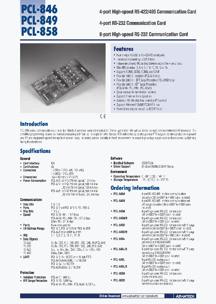 PCL-849A-9_4610130.PDF Datasheet