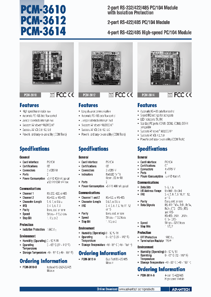 PCM-3614-A_4537832.PDF Datasheet