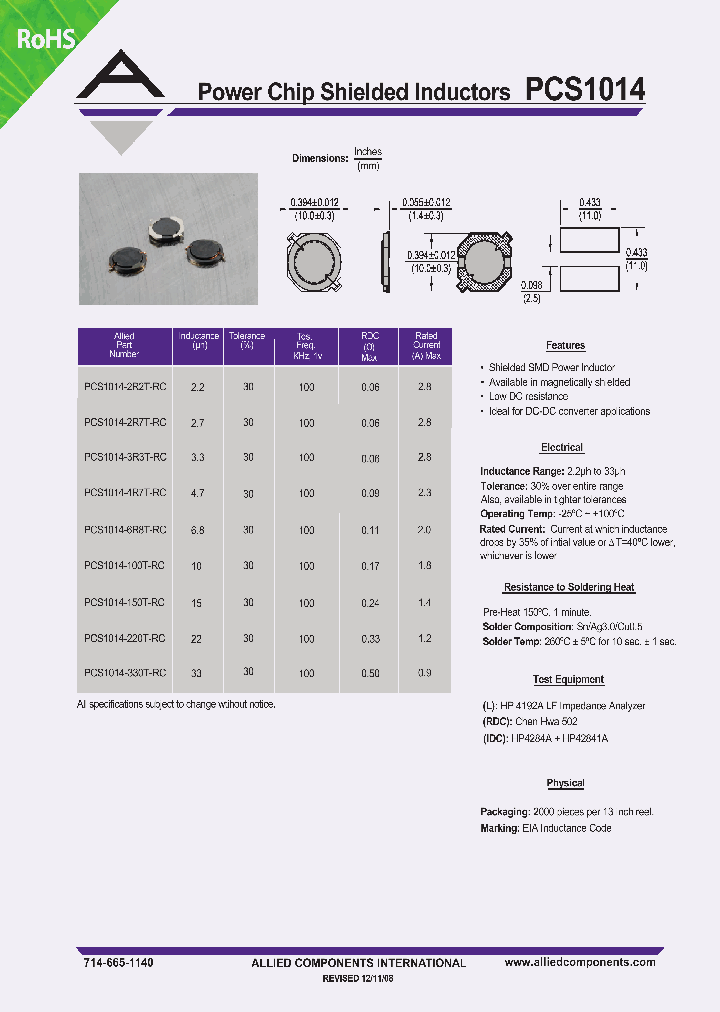 PCS1014-220T-RC_4672595.PDF Datasheet