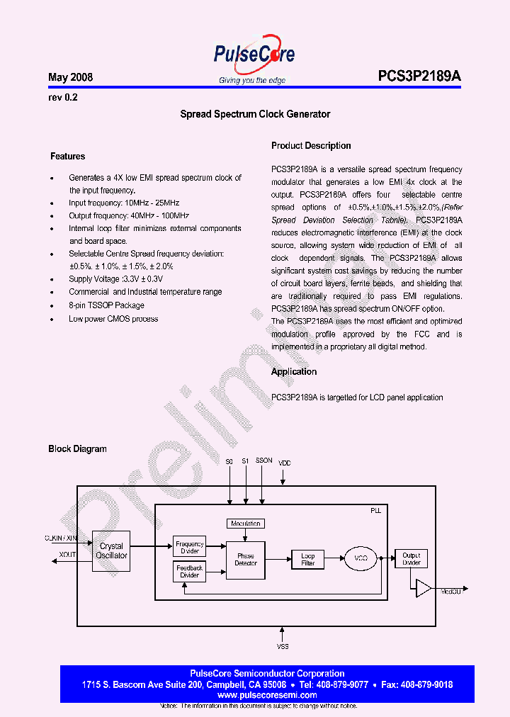 PCS3I2189AG-08TR_4594938.PDF Datasheet