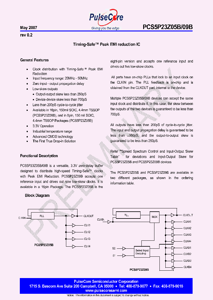 PCS5P23Z05B_4558173.PDF Datasheet