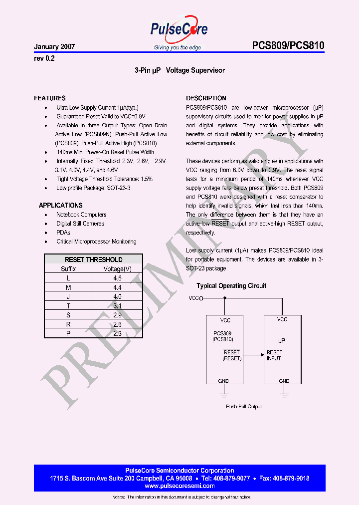 PCS810LIURF_4459674.PDF Datasheet