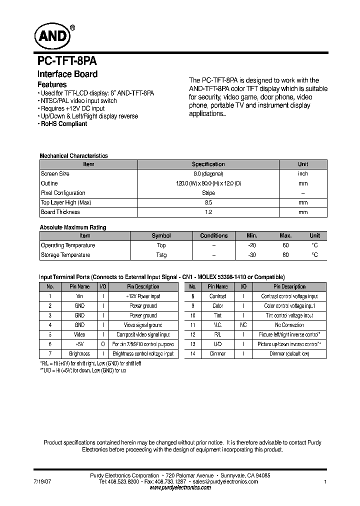 PC-TFT-8PA_4749614.PDF Datasheet