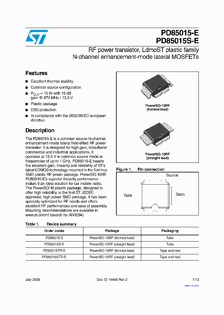 PD85015STR-E_4548601.PDF Datasheet