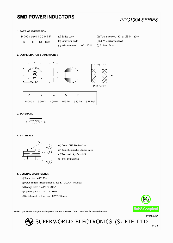 PDC1004150MZF_4429190.PDF Datasheet