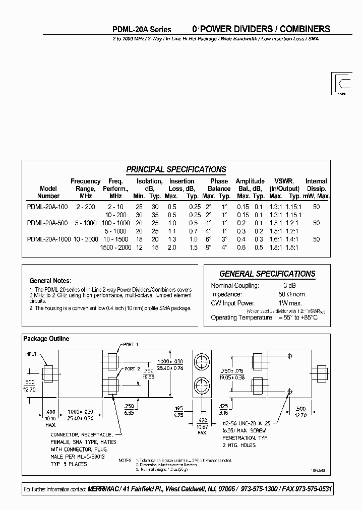 PDML-20A-100_4369487.PDF Datasheet