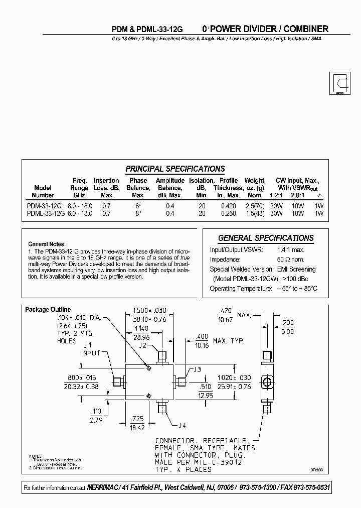 PDML-33-12G_4369493.PDF Datasheet