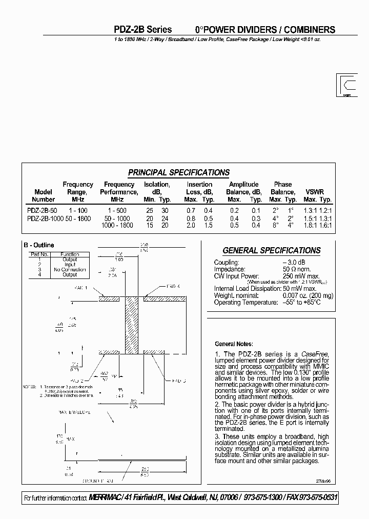 PDZ-2B-1000_4372366.PDF Datasheet