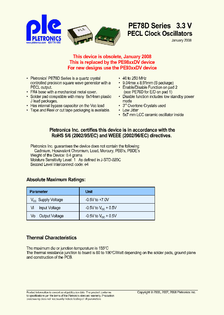 PE7820DEV_4822516.PDF Datasheet