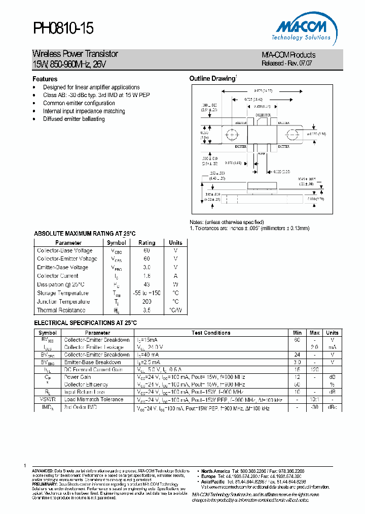 PH0810-15_4517580.PDF Datasheet