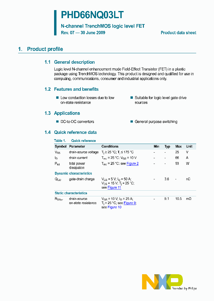 PHD66NQ03LT_4645186.PDF Datasheet