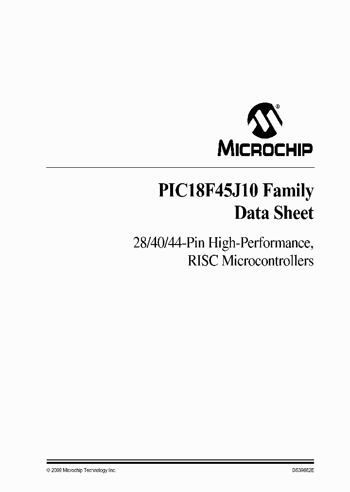 PIC18F24J10_4553068.PDF Datasheet