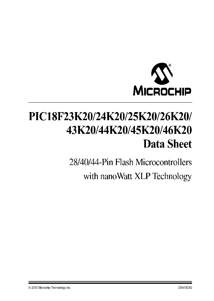 PIC18F43K20-EML_4558612.PDF Datasheet