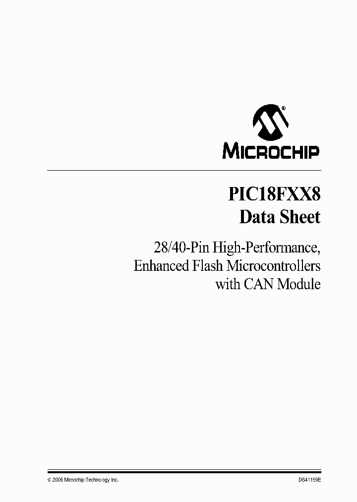 PIC18LF248-IPQTP_4536680.PDF Datasheet