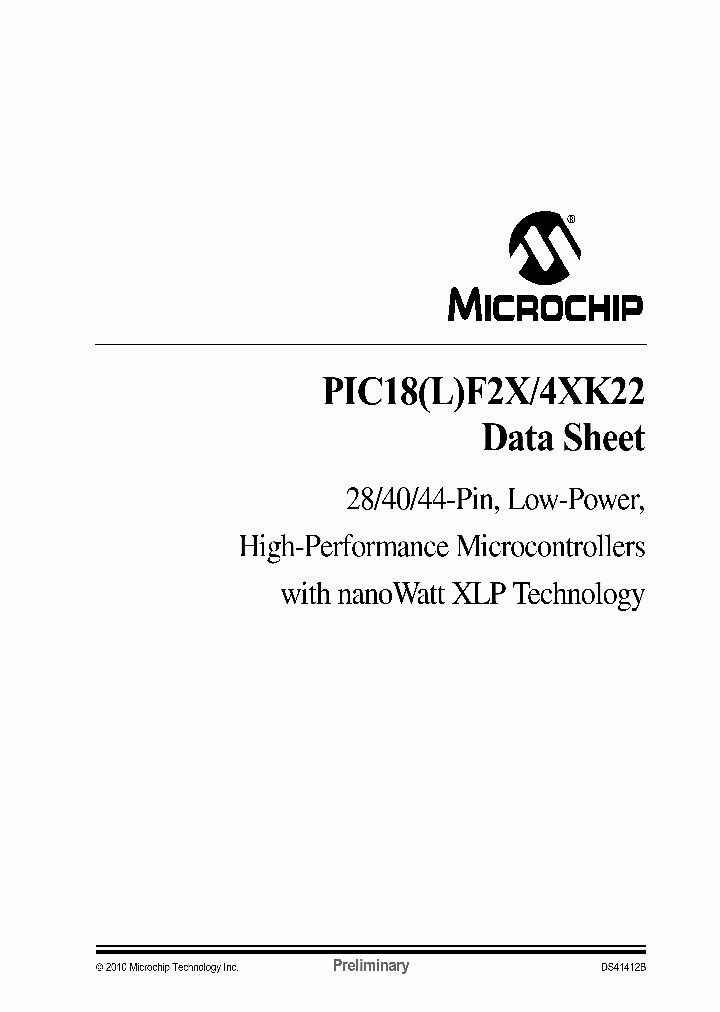 PIC18LF43K22_4674517.PDF Datasheet