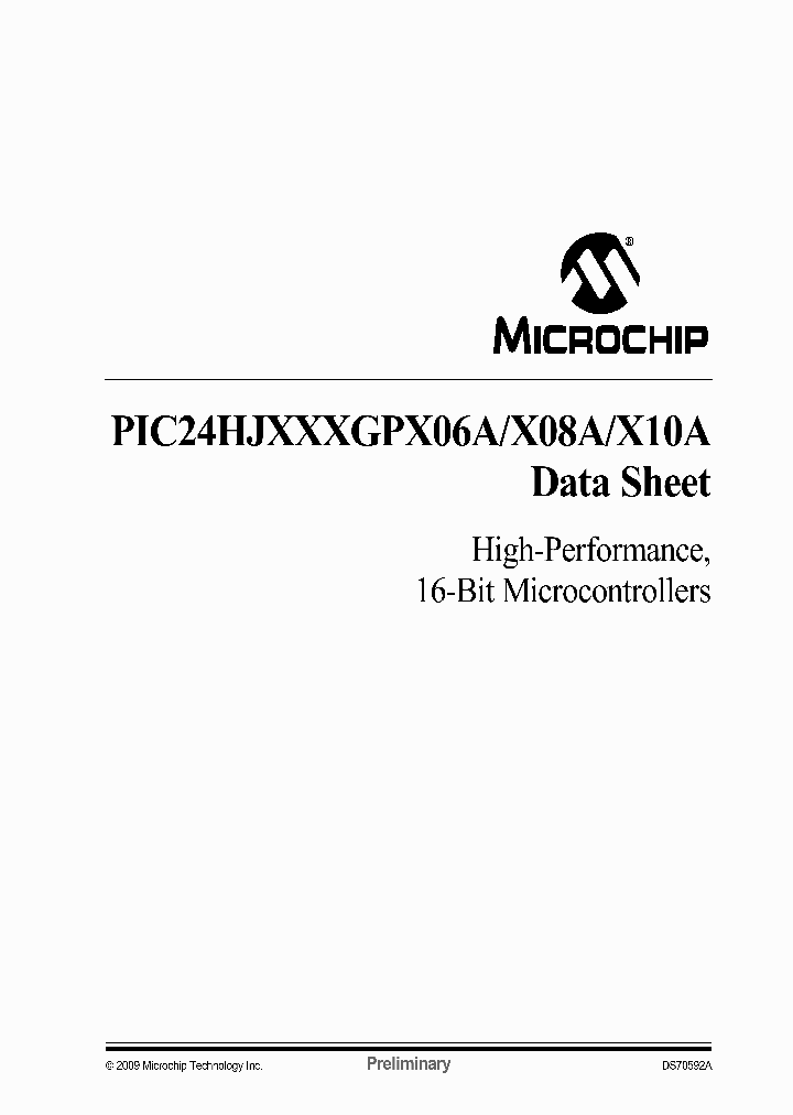 PIC24HJ256GP606AEMR_4592296.PDF Datasheet