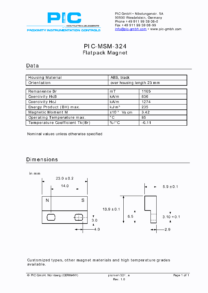 PIC-MSM-324_4561291.PDF Datasheet