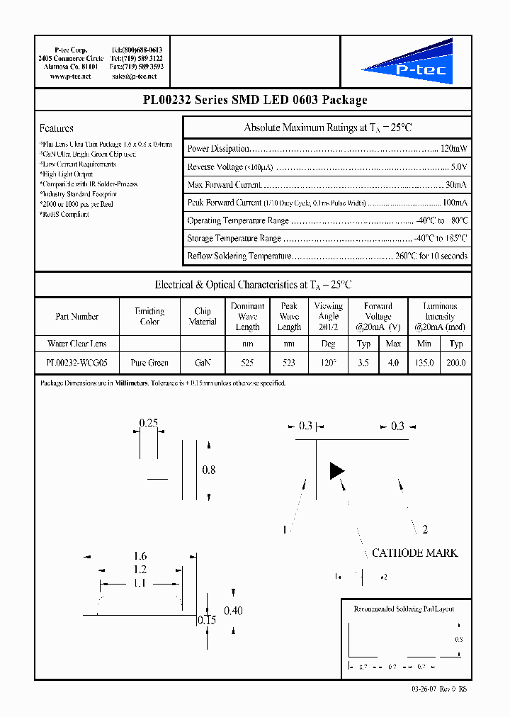 PL00232-WCG05_4524828.PDF Datasheet