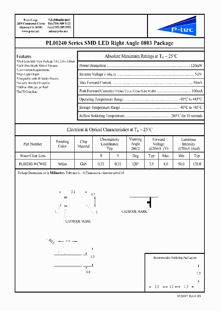 PL00240-WCW03_4729664.PDF Datasheet