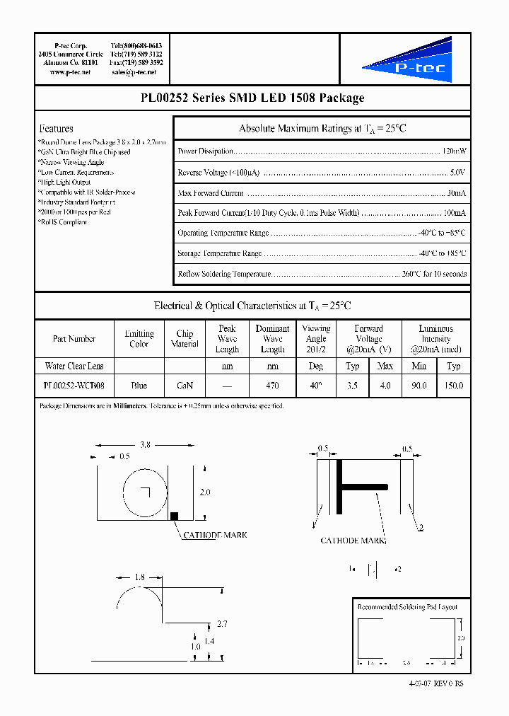 PL00252-WCB08_4648309.PDF Datasheet