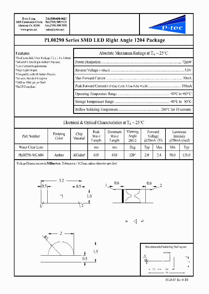 PL00290-WCA04_4524713.PDF Datasheet