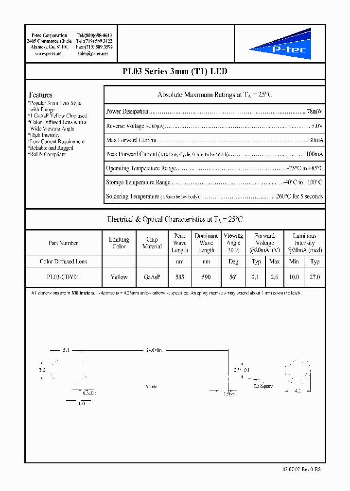 PL03-CDY01_4867683.PDF Datasheet