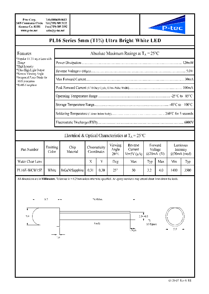 PL16E-WCW15Z_4583408.PDF Datasheet