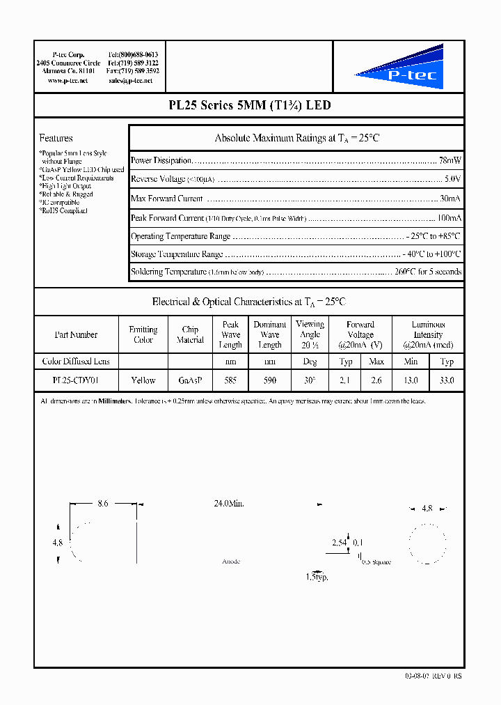 PL25-CDY01_4823541.PDF Datasheet