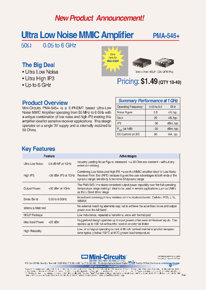 PMA-545_4786775.PDF Datasheet