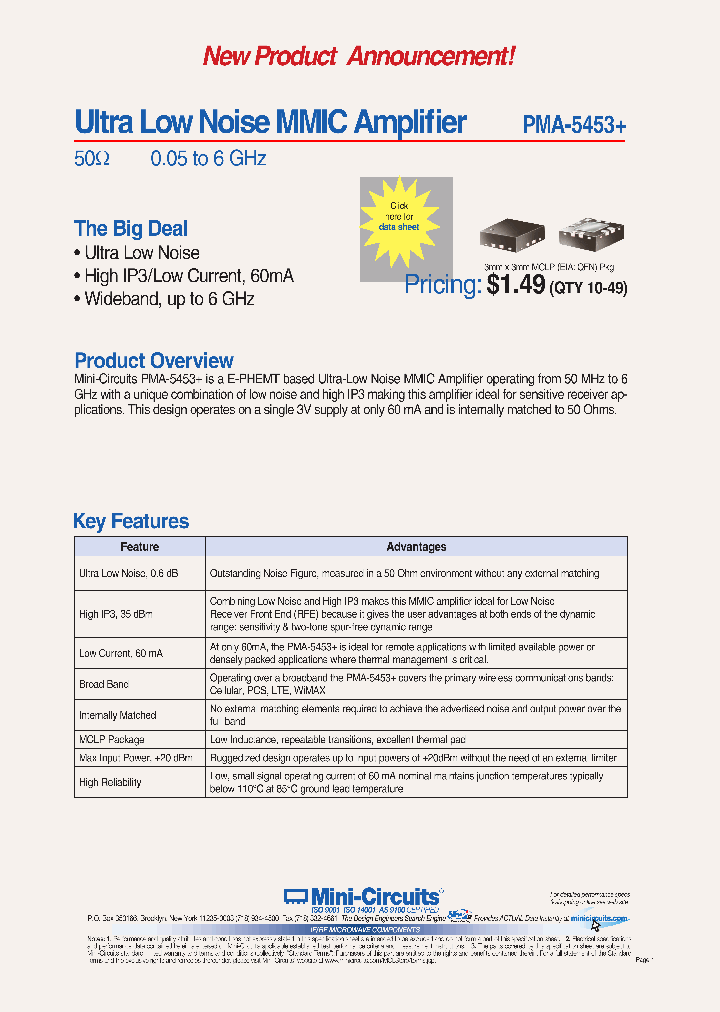 PMA-5453_4816094.PDF Datasheet
