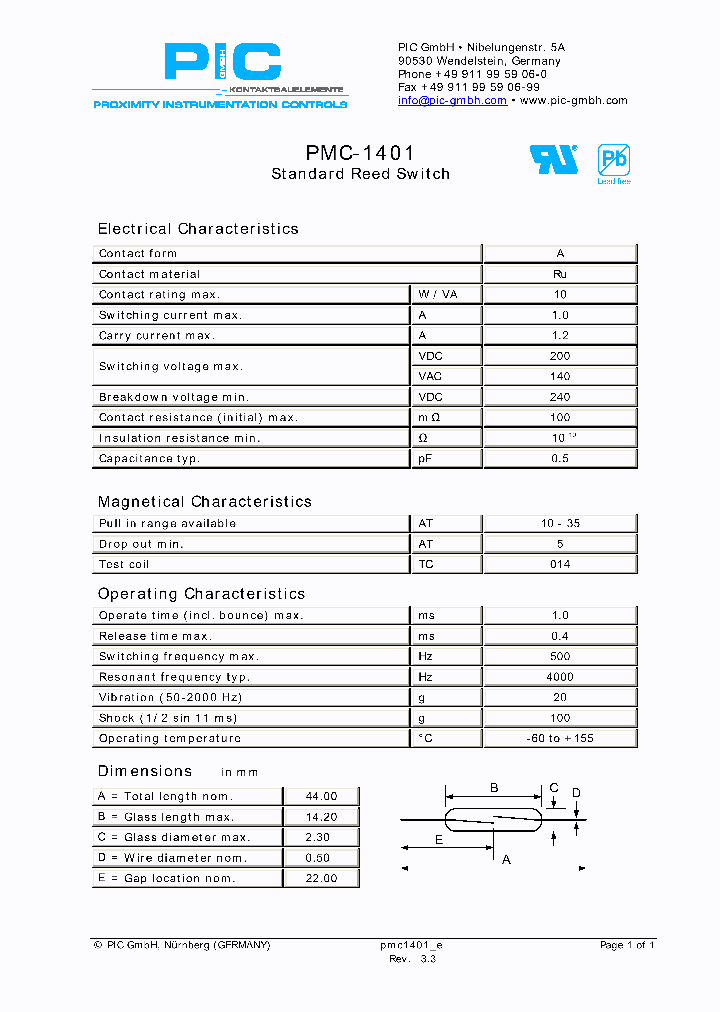 PMC-1401_4650896.PDF Datasheet