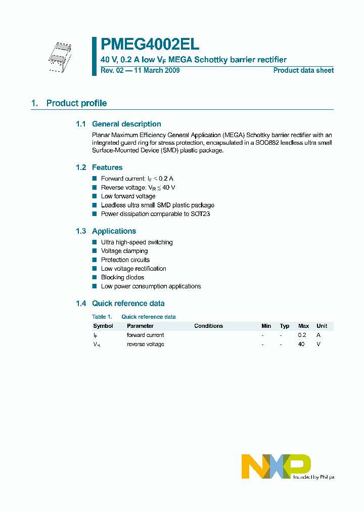PMEG4002EL_4870148.PDF Datasheet