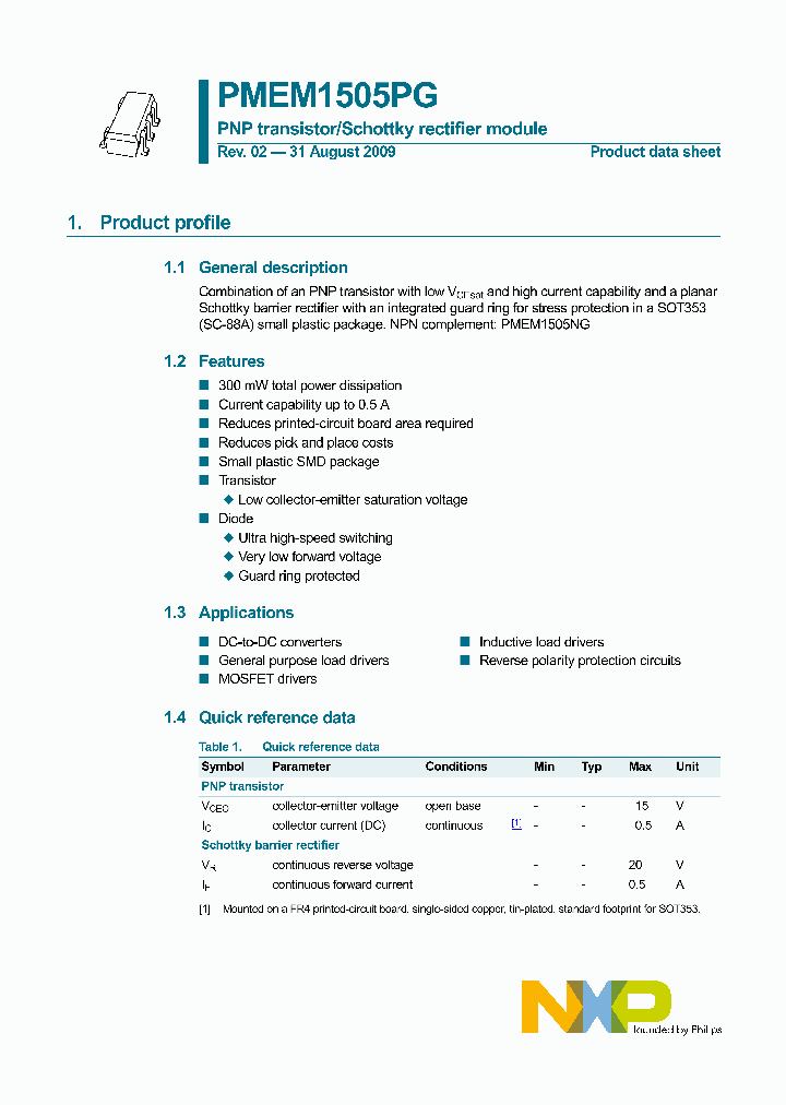 PMEM1505PG_4558791.PDF Datasheet