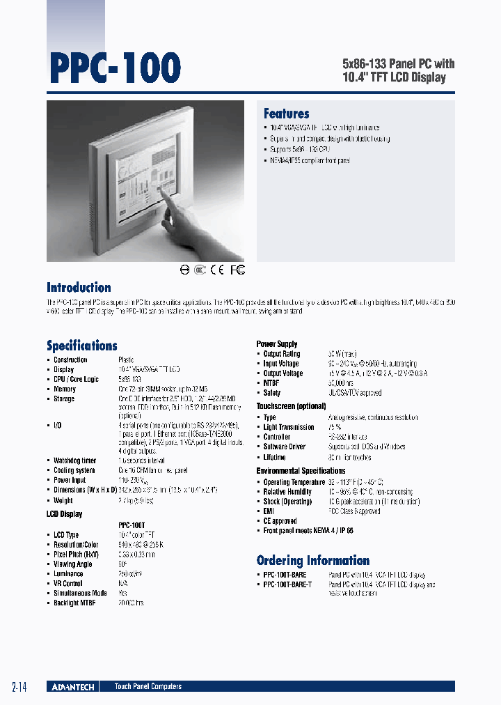 PPC-100T-BARE_4560775.PDF Datasheet
