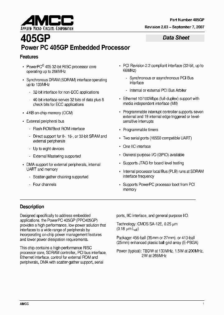 PPC405GP-3EE200C_4577729.PDF Datasheet