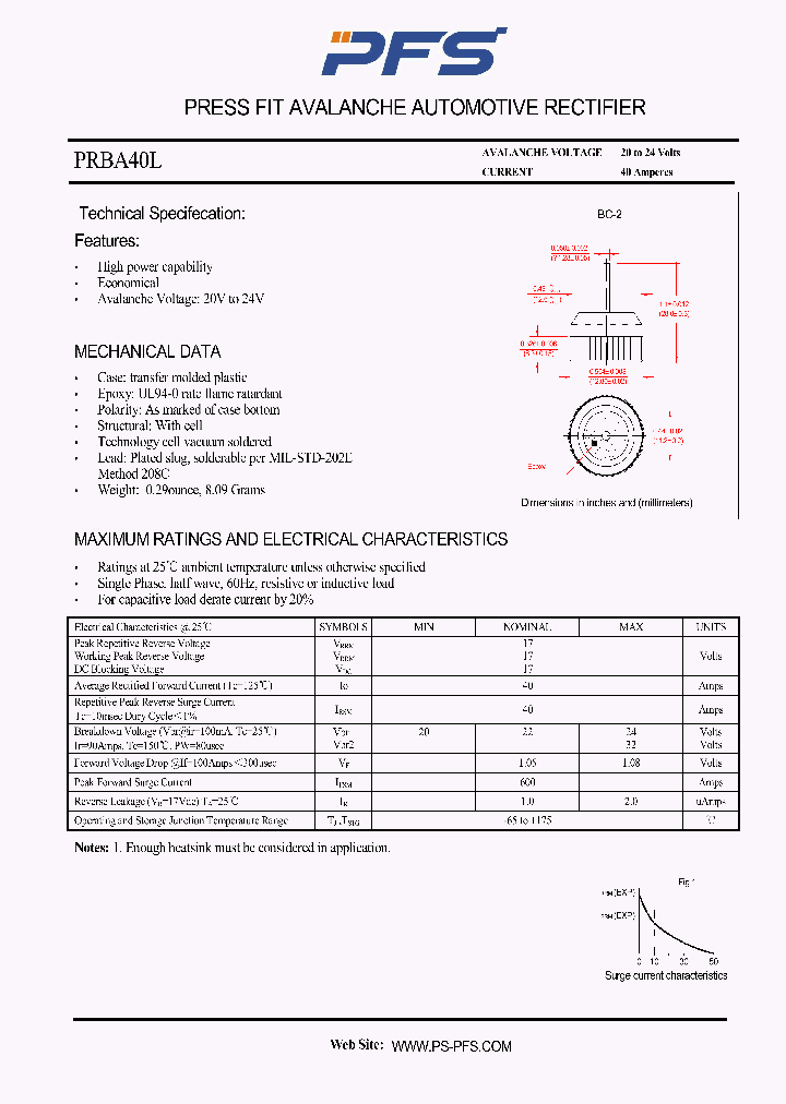 PRBA40L_4851008.PDF Datasheet