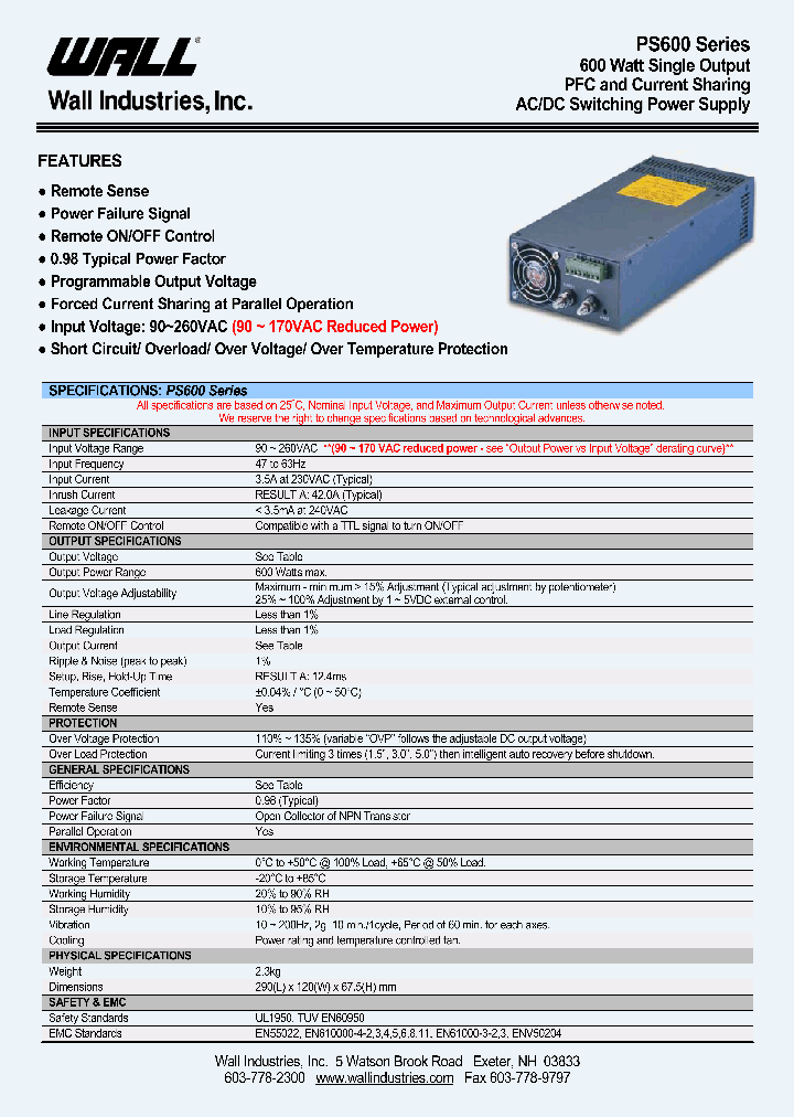 PS600_4299382.PDF Datasheet