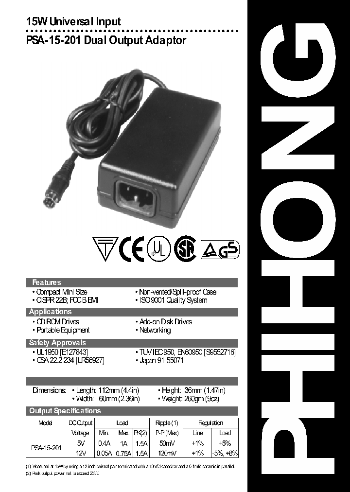 PSA-15-201_4750796.PDF Datasheet