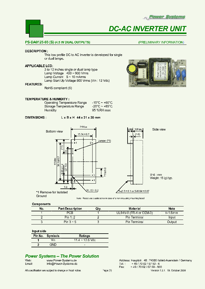 PS-DA0125-03_4564791.PDF Datasheet