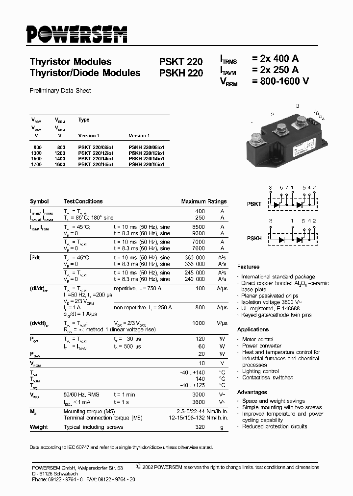 PSKH220_4562576.PDF Datasheet