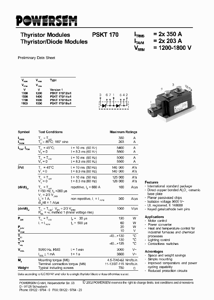 PSKT170_4554213.PDF Datasheet
