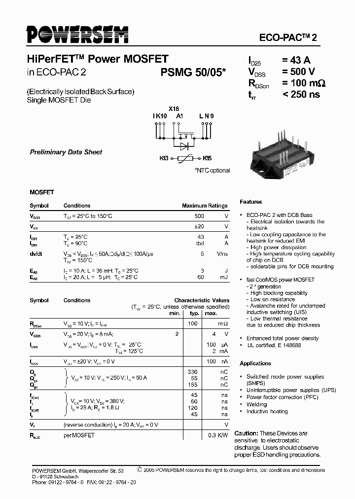 PSMG50-05_4809234.PDF Datasheet